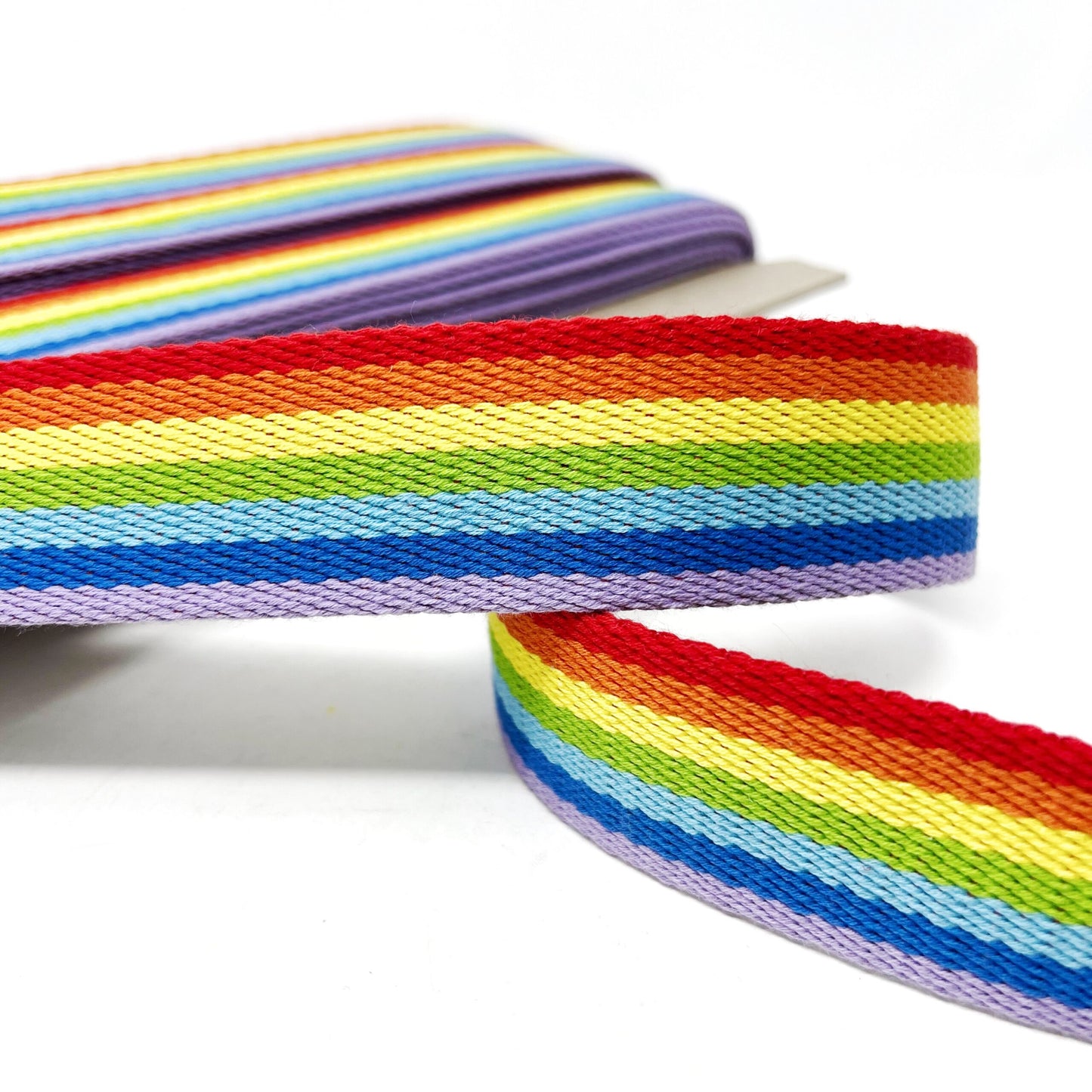 Rainbow webbing 38mm wide