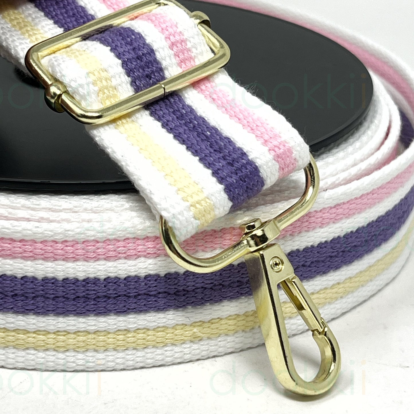 white/lemon/lupin/pink webbing 30mm