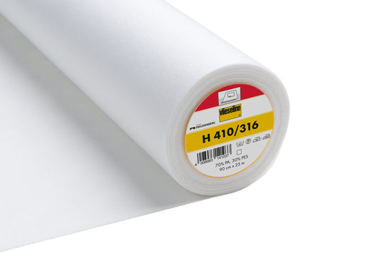Vlieseline H 410 / 316 White Easy Fuse Iron On Heavyweight