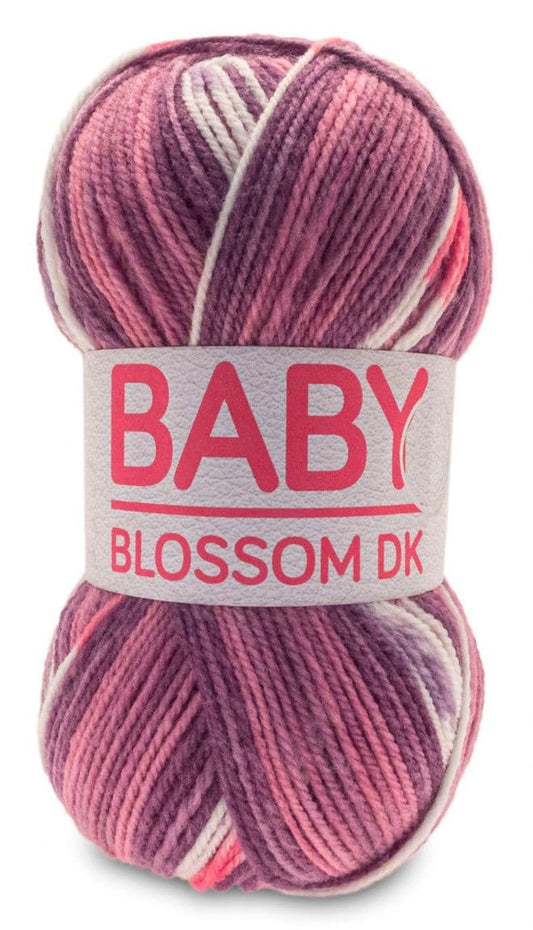 Hayfield Baby Blossom DK 100g Pretty Pansy