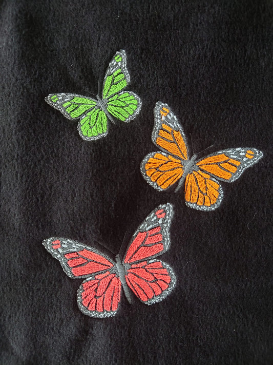 Butterfly Machine Embroidery