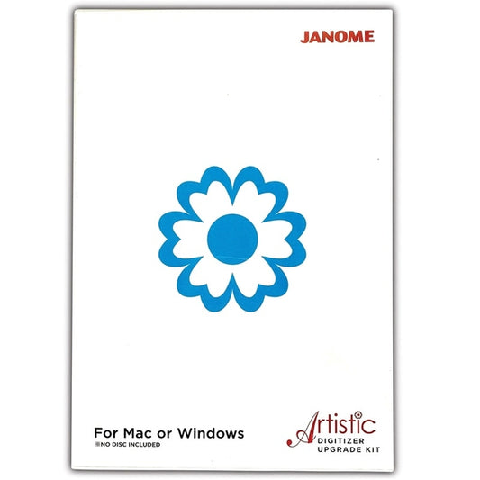 Janome 202410009 | Artistic Digitizer Upgrade JR to FULL (For Windows & Mac)