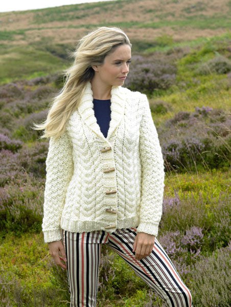 JB219 Knitting Cardigan Pattern - James C Brett