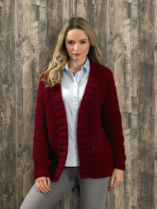 JB579 Knitting Cardigan Pattern - James C Brett