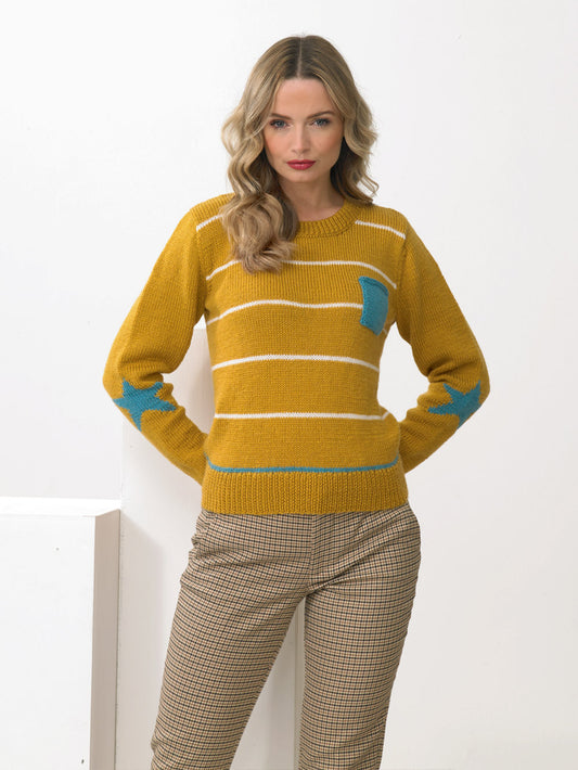 JB592 Knitting Jumper Pattern - James C Brett