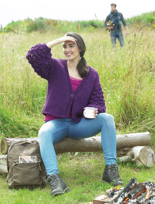 JB780 Knitting Cardigan Pattern - James C Brett