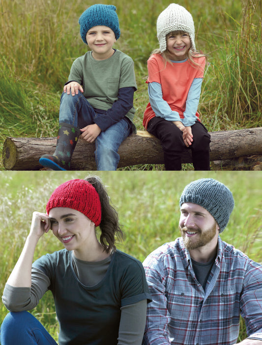 JB782 Knitting Hat & Scarf Pattern - James C Brett