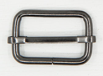 25mm gunmetal rectangle slider