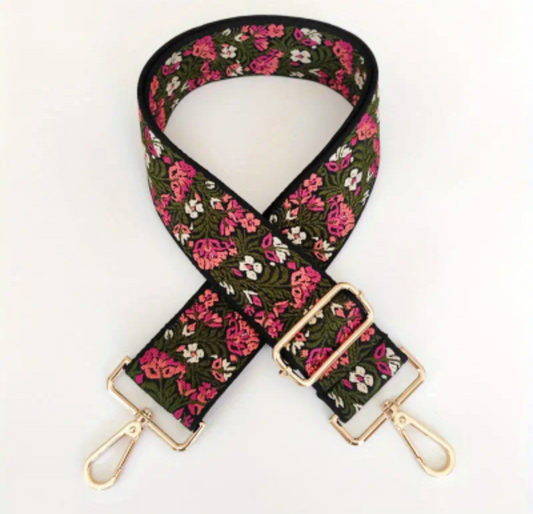 Floral Bag Strap