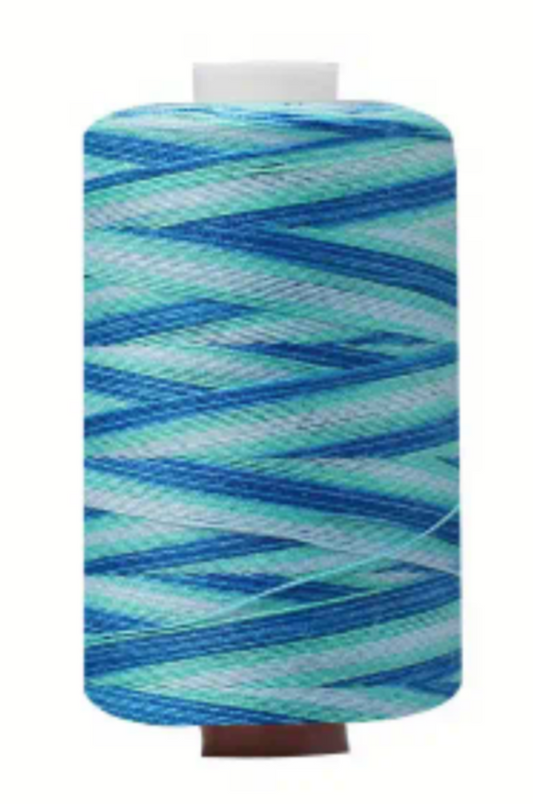 Rainbow thread blue