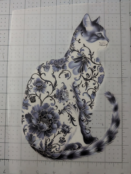 Iron on transfer - Cat 6" x 9"