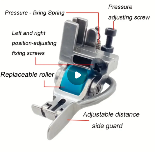 T5 Roller, multi use Presser Foot, Zip Foot
