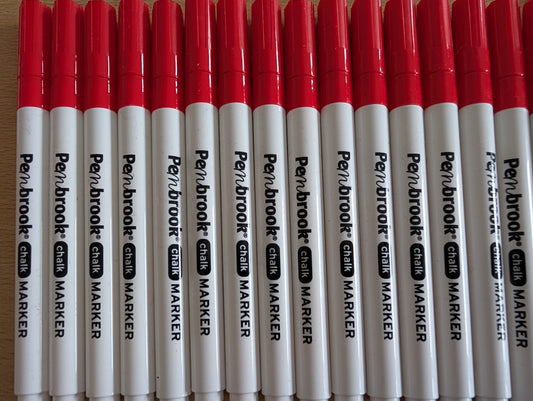 Red Chalk Pen