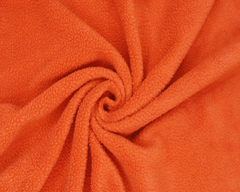 Orange Polar Fleece plain