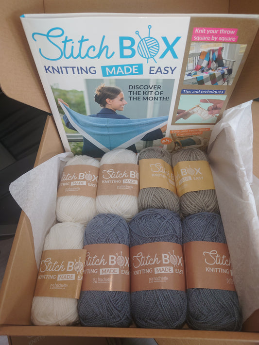 Stitch box, yarn & pattern booklet, box 5