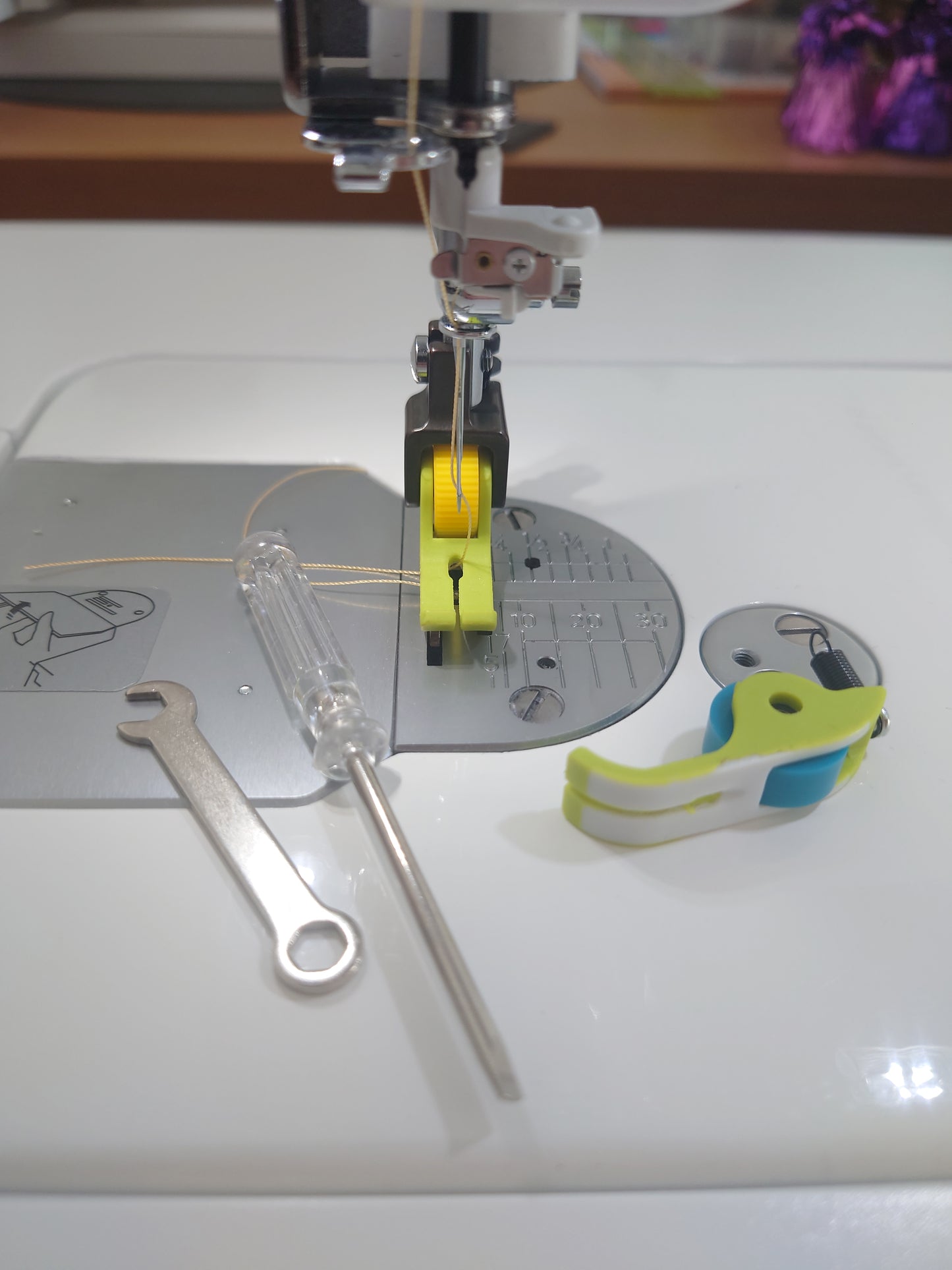 Teflon Roller Foot Kit HD9/Industrial