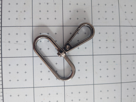 38mm Gunmetal Snap Hooks