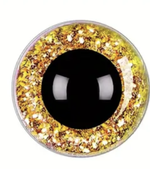20mm Yellow toy eyes x 10
