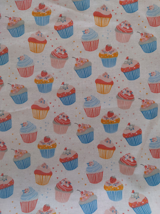 Nutex Cupcakes 100% Cotton