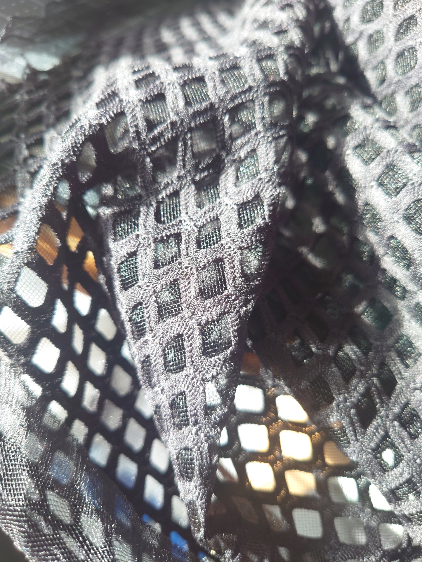 Black stretch net