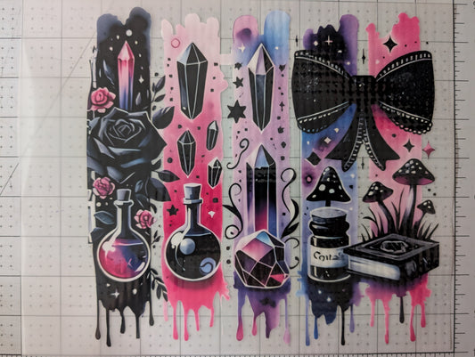 Iron on transfer - potion strips 8.5" x 9"