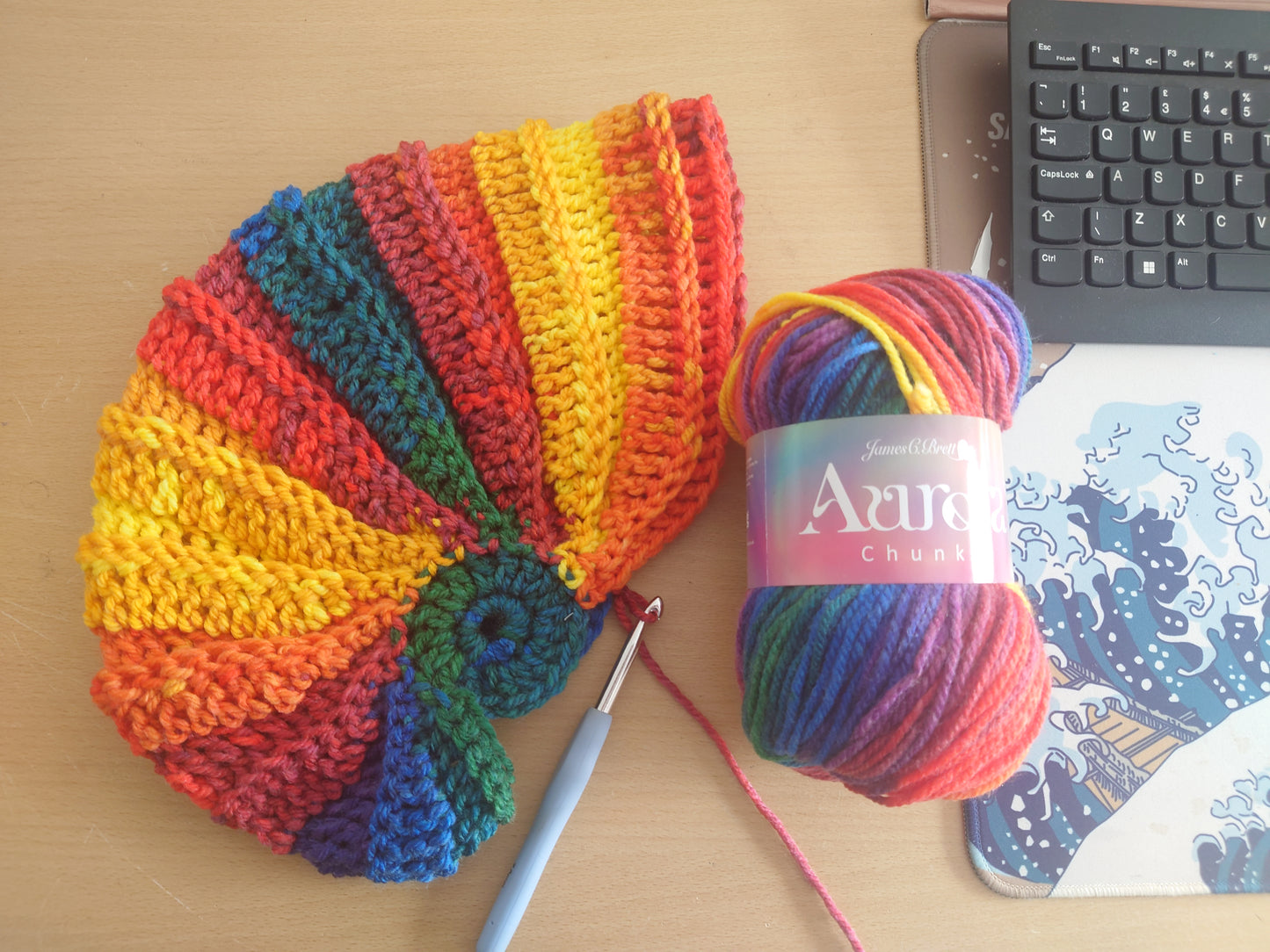 Aurora Chunky James C Brett AC07