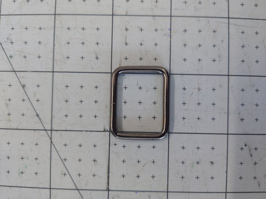 25mm gunmetal rectangle connector