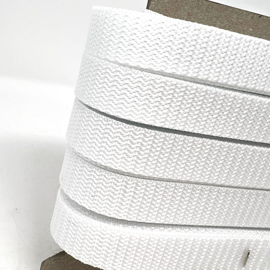 Webbing: Polypropylene: 19mm: White