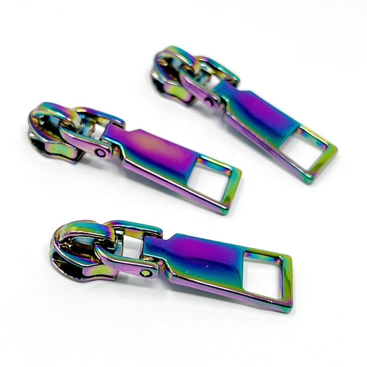 Rainbow square #5 Zip Slider