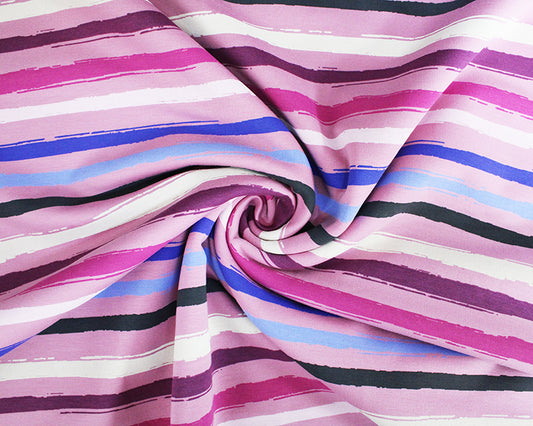 Brush Lines French Terry (Brush Back)