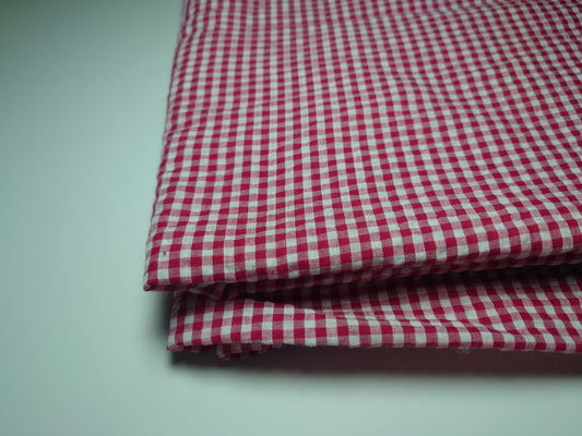 Bubble Gingham Seersucker