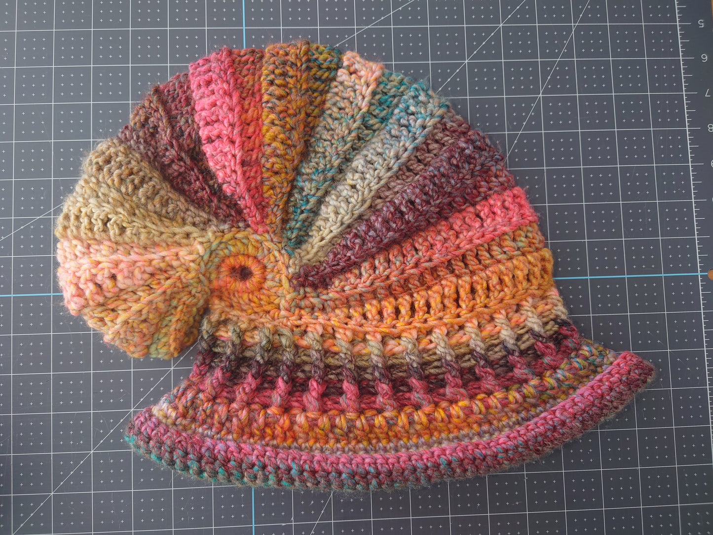 Crochet Snail Hat Tutorial Paper pattern