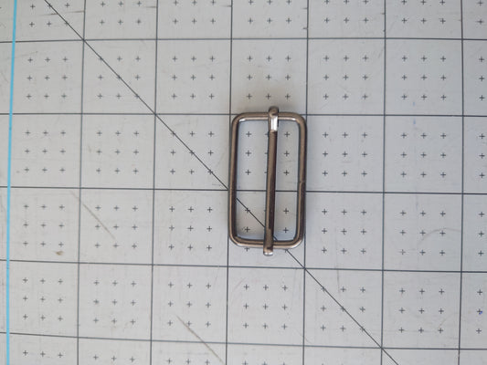 38mm Rectangle Slider - gunmetal