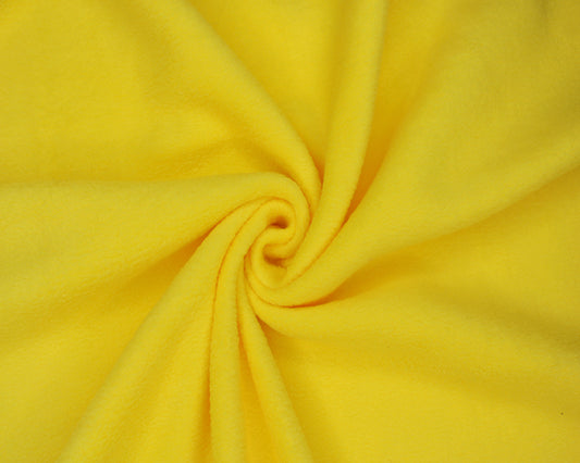 Canary Yellow Polar Fleece plain