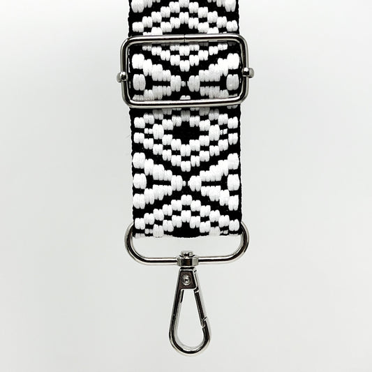 black/white, webbing 38mm