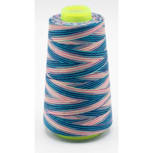 Pink/blue/green variegated overlocker cones - 115 – Oh Sew Good Fabrics