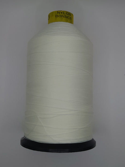 Tex 40 bonded nylon white 3500m