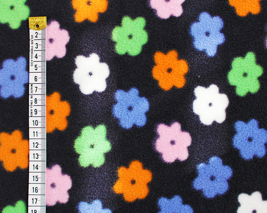 Arty Flowers Polar Fleece 80cm piece