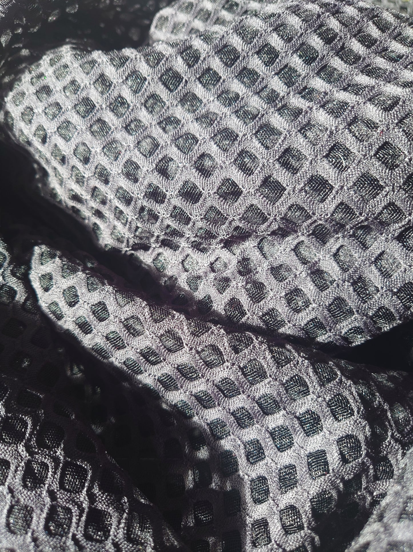 Black stretch net