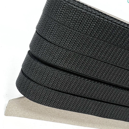 Webbing: Polypropylene: 19mm: Black