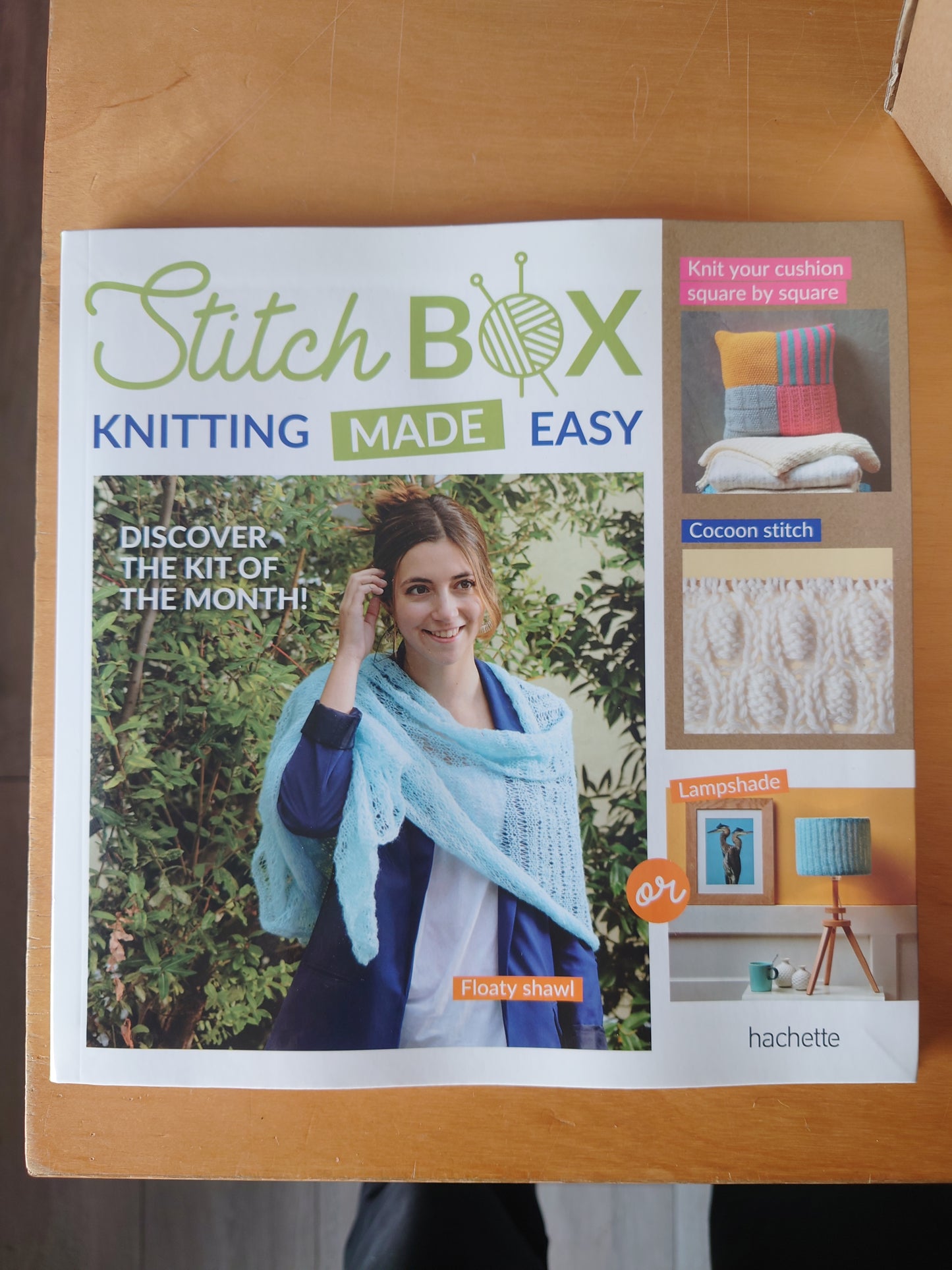 Stitch box, yarn & pattern booklet, box 2