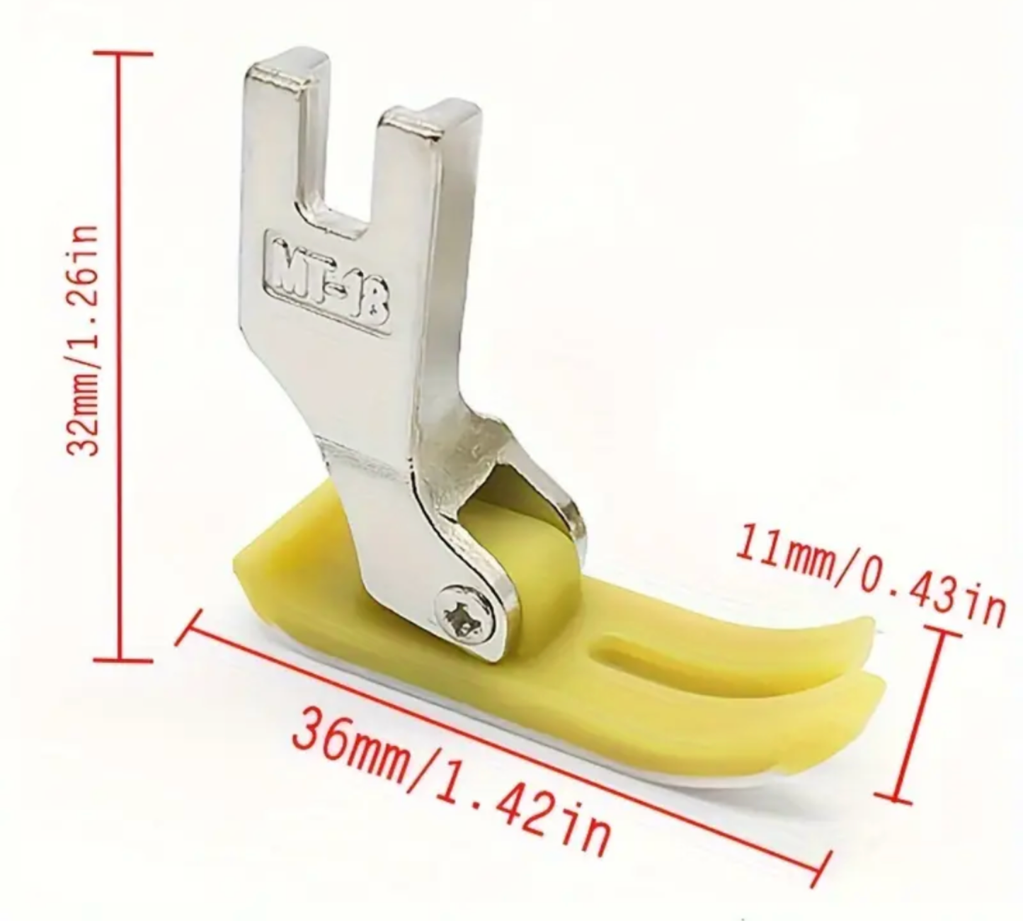 11mm Teflon Plastic Guide Foot