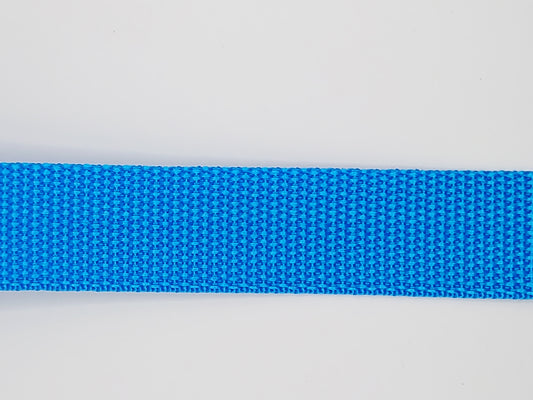 25mm Polypropylene Webbing Blue
