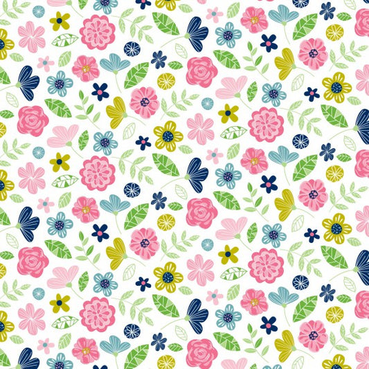 Nutex Floral 100% cotton