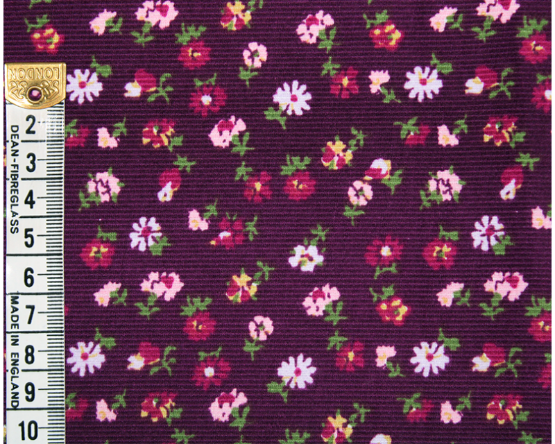 Ditsy Floral Needlecord