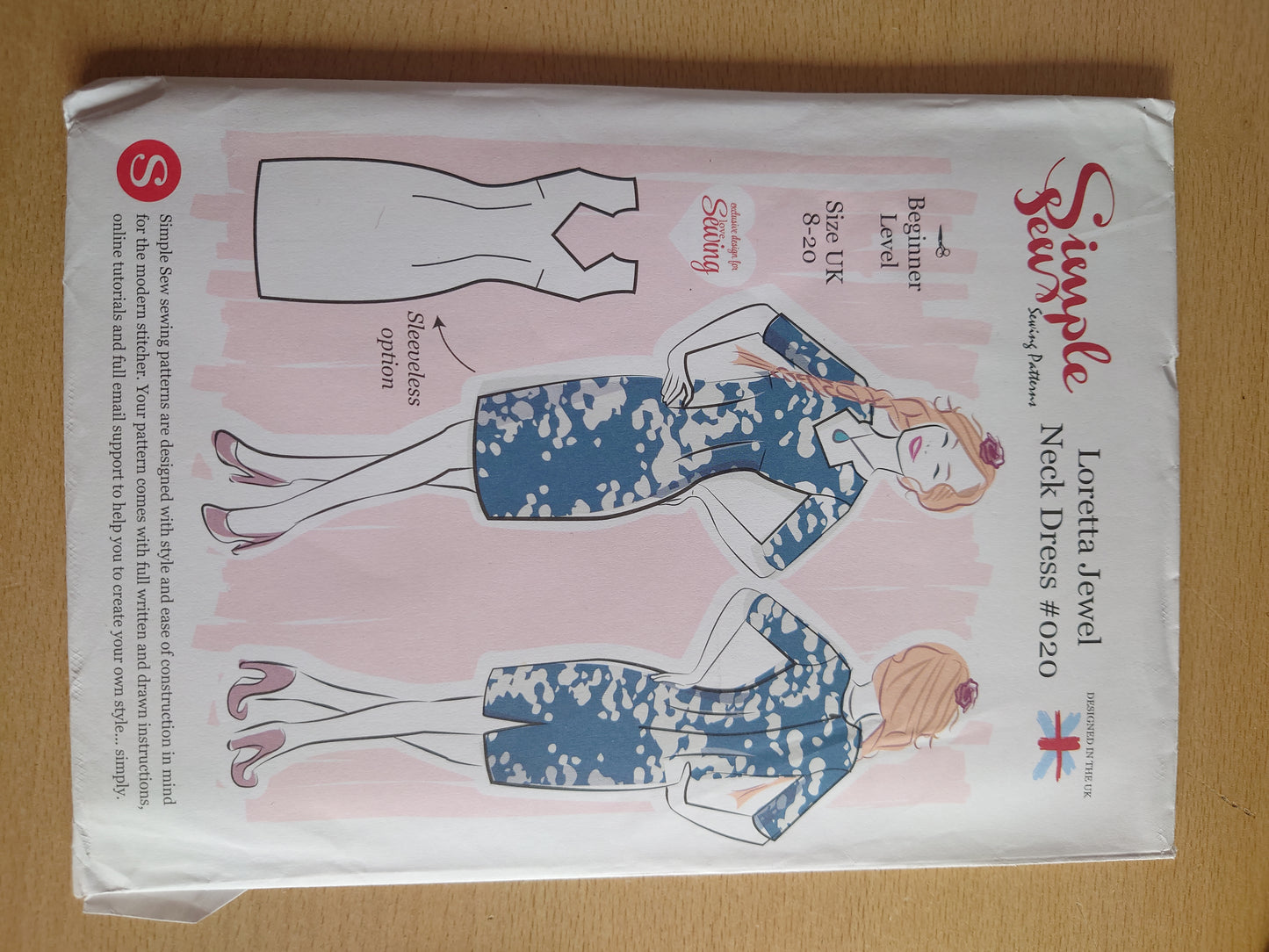 Loretta Jewl Neck Dress #020