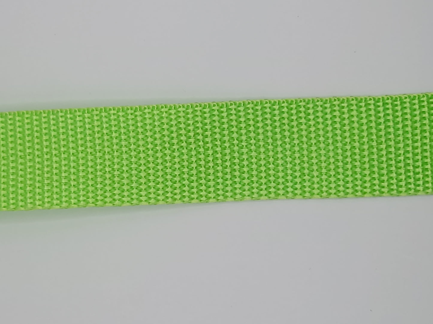 25mm Polypropylene Webbing Green