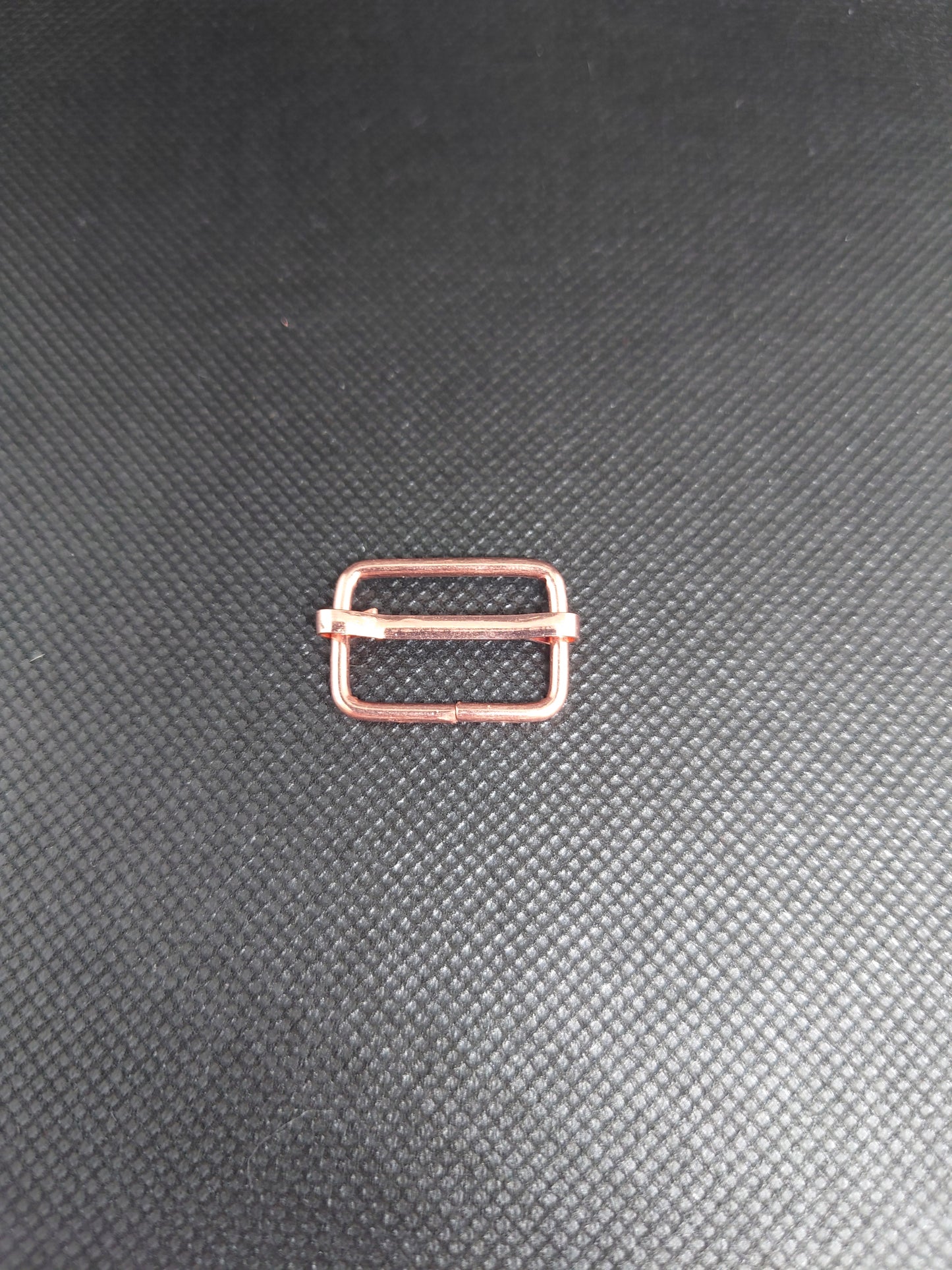 25mm Rose Gold rectangle slider