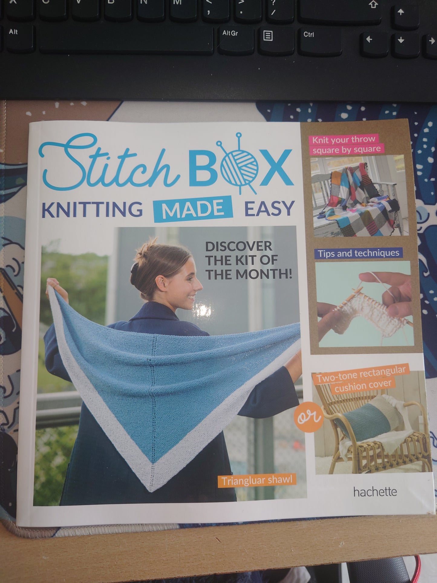 Stitch box, yarn & pattern booklet, box 4