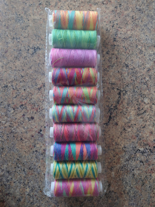 10 pack rainbow thread - col. 2
